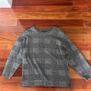 Women’s Zara houndstooth sweater knit